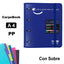 Carpebook 4 Anillas 35 mm PP A4 Like2 Azul GRAFOPLAS DISEÑO