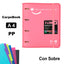 Carpebook 4 Anillas 35 mm PP A4 Like2 Rosa Claro GRAFOPLAS DISEÑO