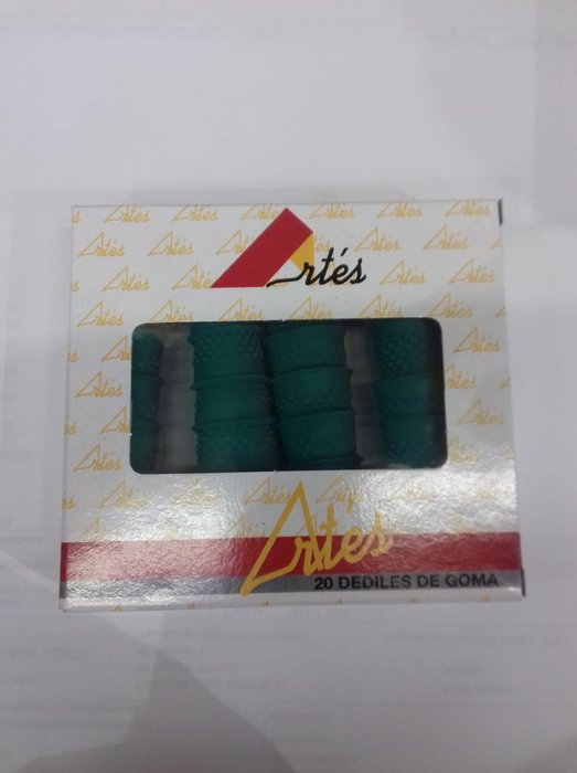 DEDIL GOMA Nº0 CAJA 20 UNIDADES 20 MM | 10 UNIDADES | (ARTES)