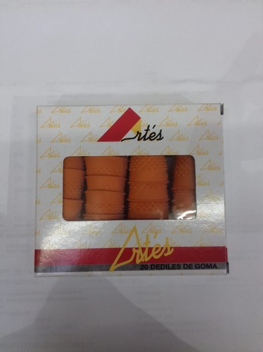 DEDIL GOMA Nº3 CAJA 20 UNIDADES 25MM | 1 UNIDADES | (ARTES)