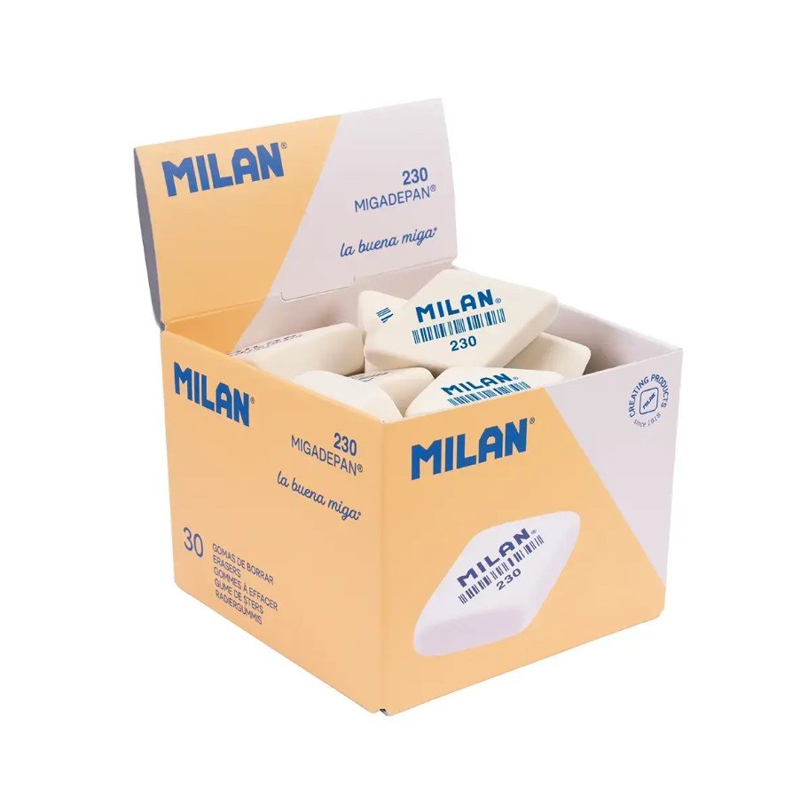 Expositor 30 Goma Milan Miga de Pan 230 Romboides Imagen principal del producto