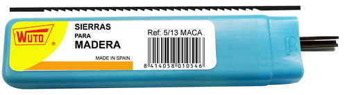 SIERRA MARQUETERIA 5/13 MADERA C/144 | 1 UNIDADES | (WUTO SUMINISTROS, S,L,)