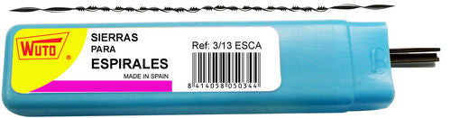 SIERRA MARQUETERIA 3/13 ESPIRAL C/144 | 1 UNIDADES | (WUTO SUMINISTROS, S,L,)