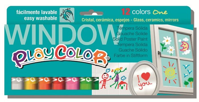 Estuche 12 Colores Playcolor Window One