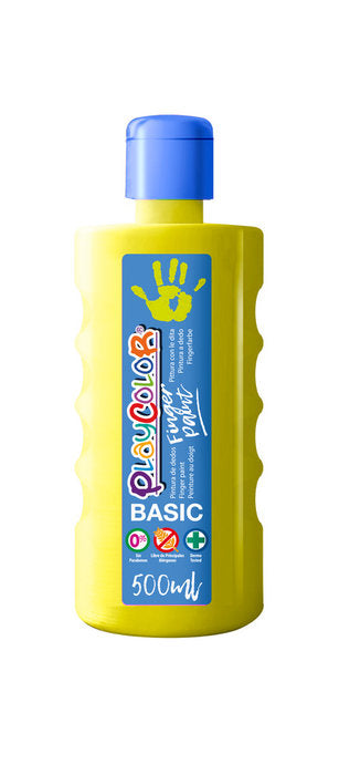 Pintura Dedos Playcolor Finger Paint Basic 500 ml Amarillo INSTANT Imagen principal del producto