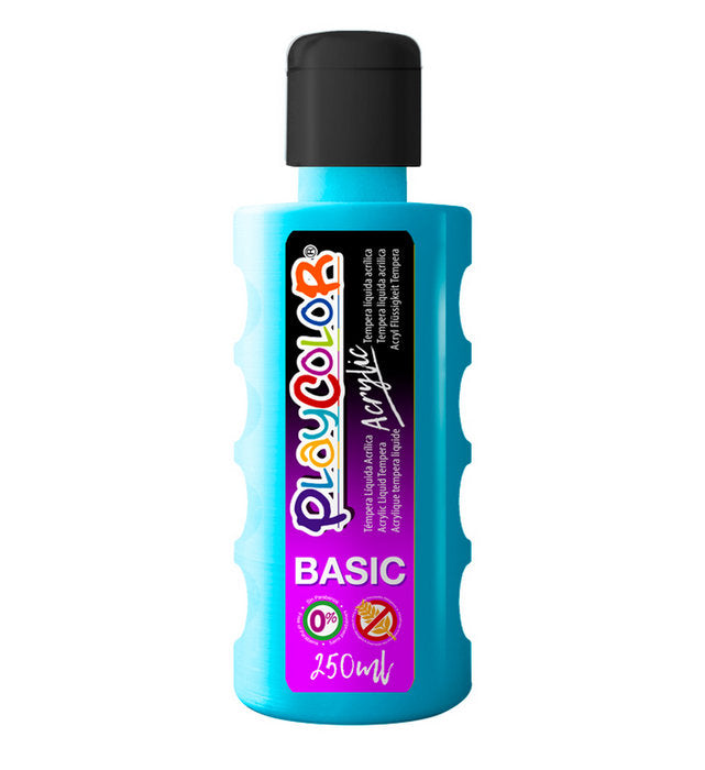 PINTURA PLAYCOLOR ACRYLIC BASIC 250 ML AZUL CLARO | 1 UNIDADES | (INSTANT) Imagen principal del producto