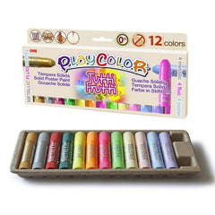 TEMPERA SOLIDA ONE ESTUCHE 12 COLORES TUTTI FRUTTI | 1 UNIDADES | (INSTANT)