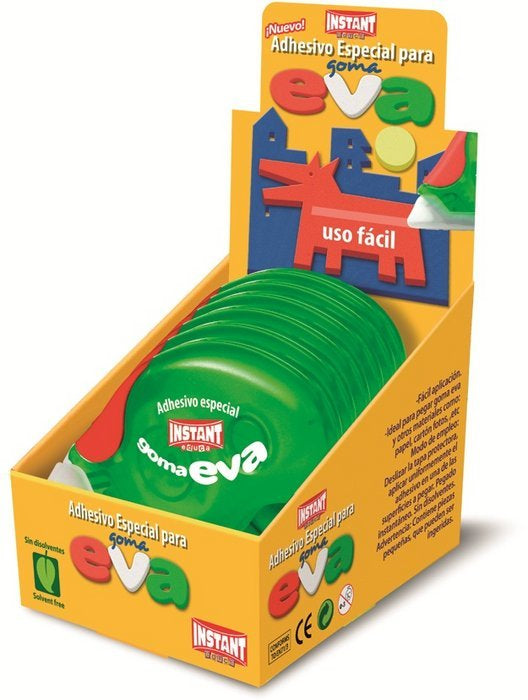 Pack 12 pegamentos instantáneos para goma eva, manualidades y escuela Imagen principal del producto