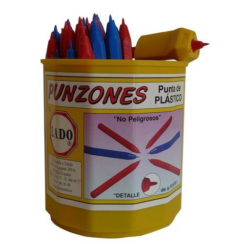 Punzon Lado Pequeño Punta de Plástico 70 Piezas Marca Lado Imagen principal del producto