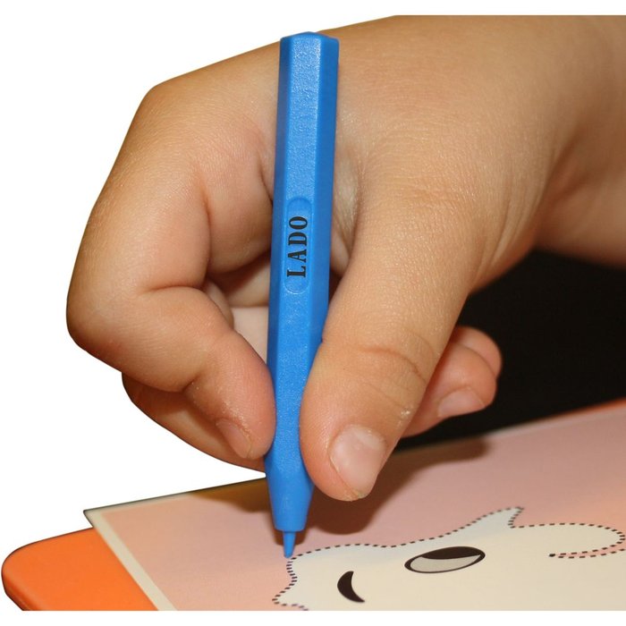 Blister 2 Punzon Lado Pequeño Punta Plástico Marca Lado Material Didáctico