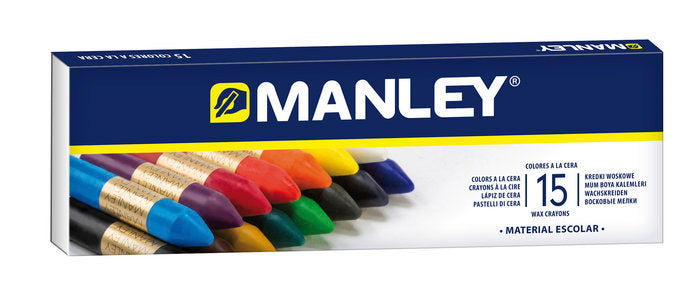 CERA MANLEY 15 COLORES REF 115 | 1 UNIDADES | (MANLEY PRODUCTOS, S,A,) Imagen principal del producto