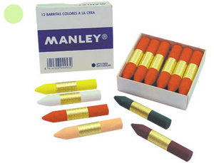 CERA MANLEY Nº 22 VERDE AMARILLENTO | 12 UNIDADES | (MANLEY PRODUCTOS, S,A,) Imagen principal del producto