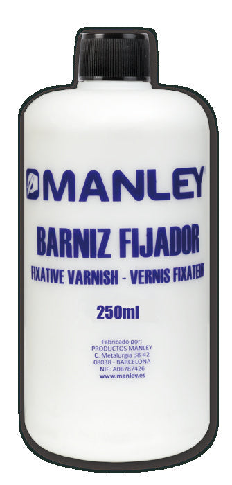 BARNIZ FIJADOR PASTA BLANCA BOTE PLASTICO REF 250 | 1 UNIDADES | (MANLEY PRODUCTOS, S,A,)
