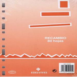 RECAMBIO 4º N 45 80H 11T | 1 UNIDADES | (EDELVIVES PAPELERIA) Imagen principal del producto