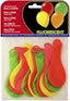 Bolsa 15 Globos Colores Fluorescentes Biodegradables Surtid