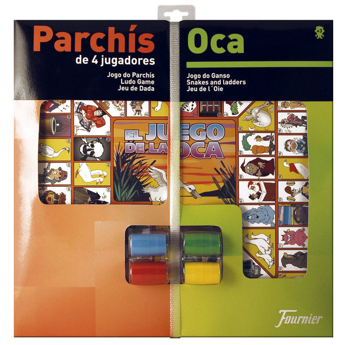 TABLERO GRANDE PARCHIS 4/OCA CON ACCESORIOS | HERACLIO FOURNIER, S,A, | 1 UNIDAD | 8420707294670 Imagen principal del producto