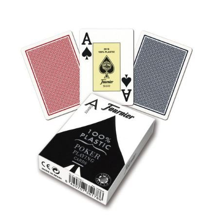 BARAJA 2800 POKER INGLES PLASTICO 55 CARTAS | HERACLIO FOURNIER, S,A, | 1 UNIDAD | 8420707351786 Imagen principal del producto