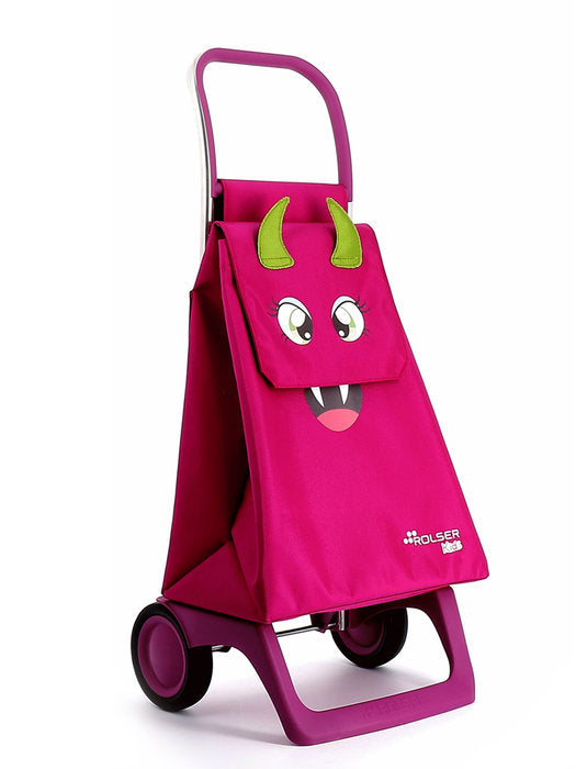 CARRO COMPRA INFANTIL MONSTER KID MF JOY FUCSIA | ROLSER Imagen principal del producto