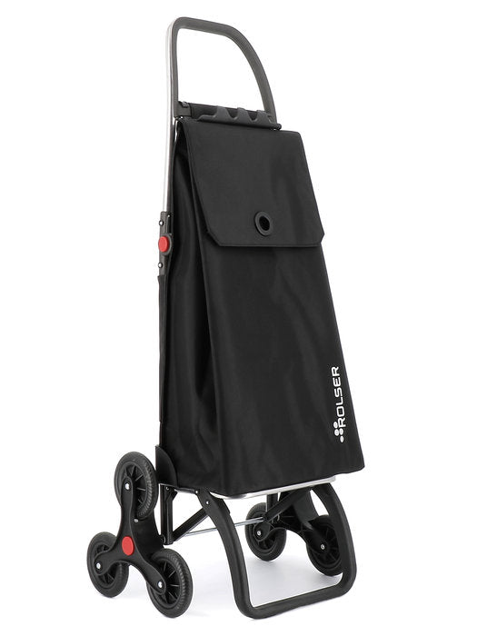 CARRO COMPRA 6 RUEDAS PLEGABLE AKANTO MF NEGRO | ROLSER