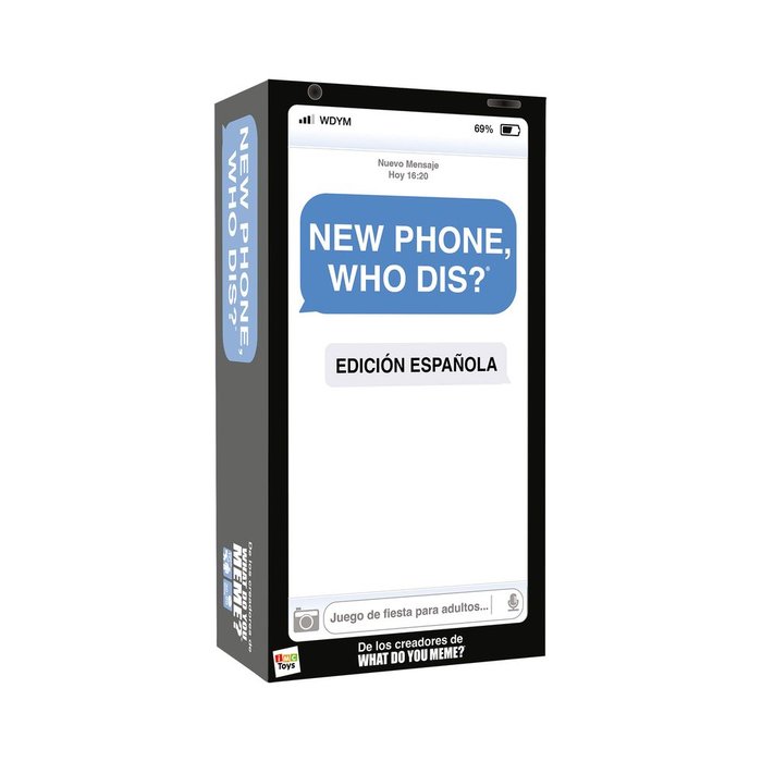JUEGO DE CARTAS WDYM NEW PHONE WHO | IMC GAMES | 1 UNIDAD | 8421134925243 Imagen principal del producto