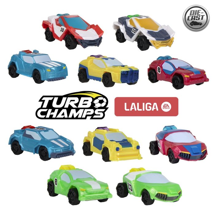 Vehículo Turbo Champs Laliga Surtido IMC GAMES