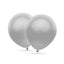 Bolsa solapa 20 globos 35 cm Decohelium Plata Gran Festival