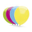 Bolsa 50 Globos 20 cm lisos surtidos Gran Festival