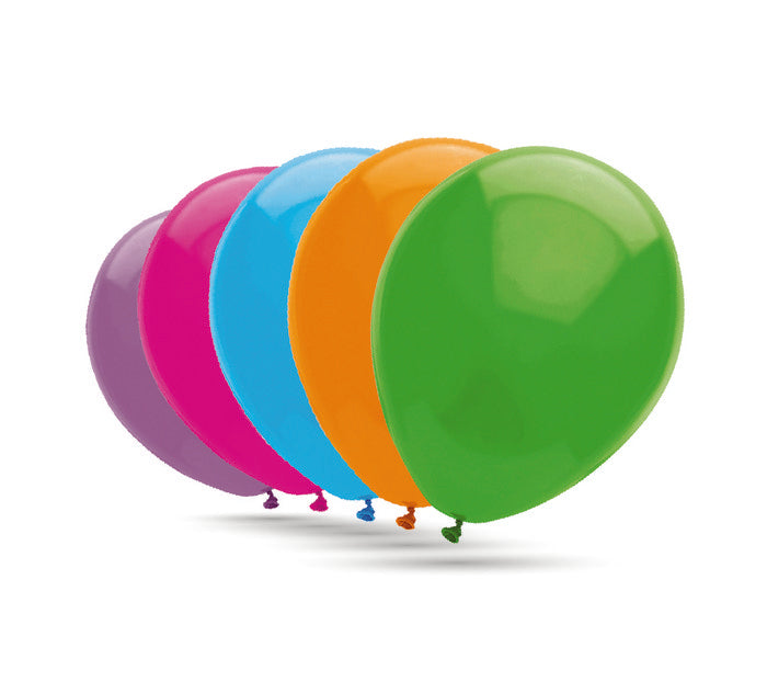 Globos 18 cm Ø Bolsa 100 Unidades Pastel Colores Surtidos Gran Festival