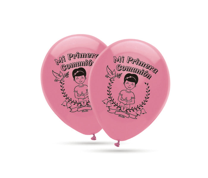 Globos 30 cm Rosa Paste Bolsa-solapa 10 unidades Gran Festival Imagen principal del producto
