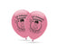 Globos 30 cm Rosa Paste Bolsa-solapa 10 unidades Gran Festival