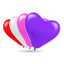 Bolsa solapa 10 globos corazones surtidos Gran Festival