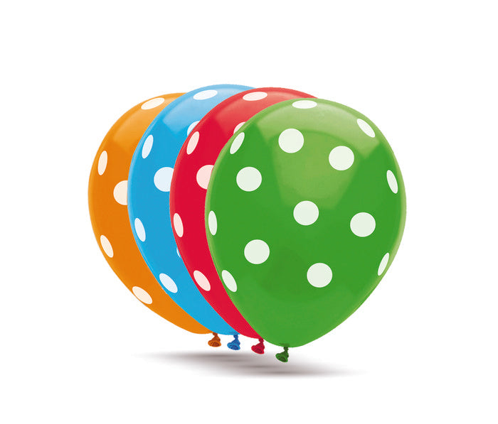 Globo 30 cm Bolsa Solapa 10 Uds Lunares Gran Festival Imagen principal del producto
