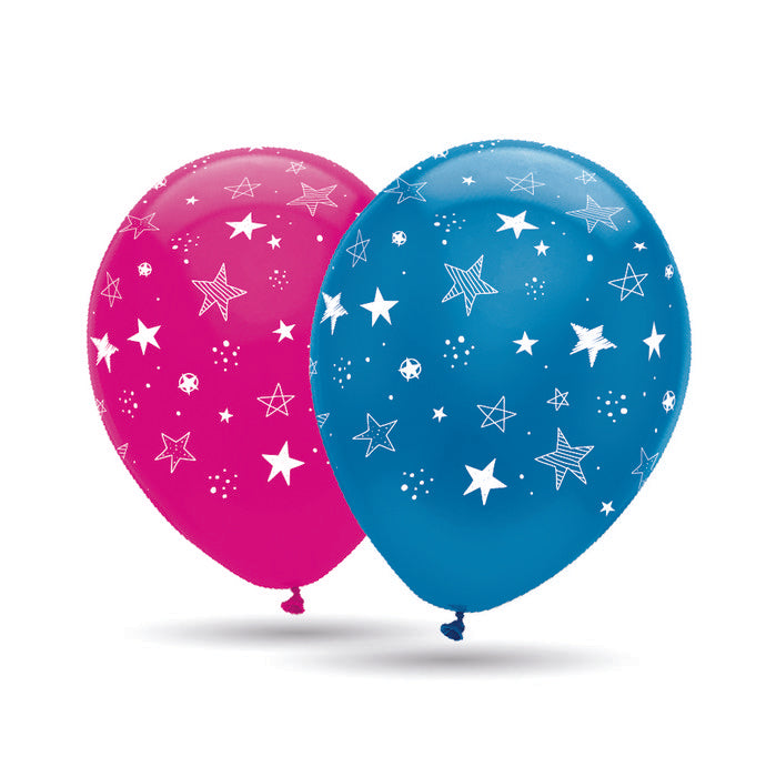 Globo 30 cm Bolsa 10 Uds Estrellas Gran Festival Imagen principal del producto