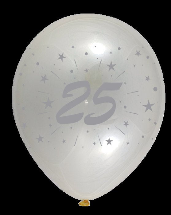 GLOBOS PLATA 28 CM Ø BOLSA-SOLAPA 10 UNIDADES 25 ANIVERSARI | GRAN FESTIVAL ,S,A, | 1 UNIDAD | 8421332506909 Imagen principal del producto
