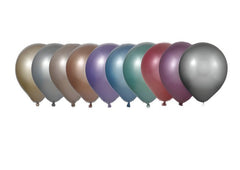 GLOBOS 28 CM BOLSA-SOLAPA 25 UNIDADES Ø EFECTO ESPEJO SURTI | GRAN FESTIVAL ,S,A, | ENVASE 12 UDS. UNIDAD | 8421332508002