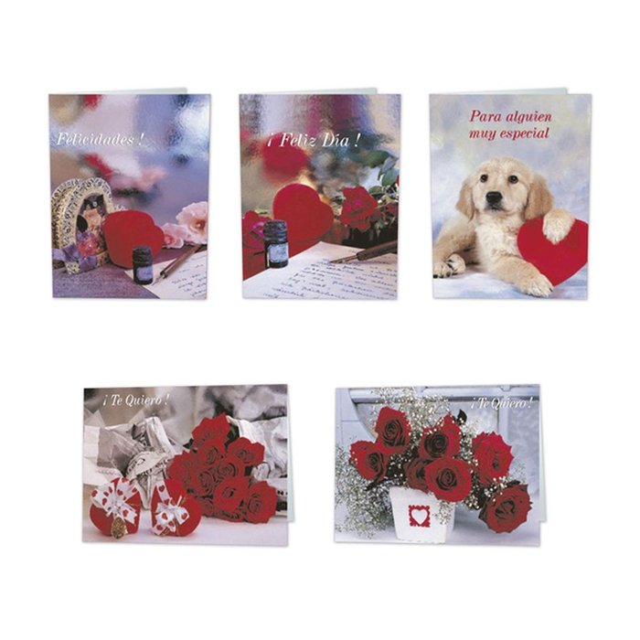 EXPOSITOR 25 TARJETAS MINI CARD SUEÑOS SURTIDAS 66 X 90 MM | ARGUVAL, S,L, | ENVASE 25 UDS. UNIDAD | 8421363234710 Imagen principal del producto