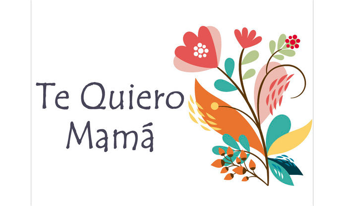 TARJETA MINI FLOR TE QUIERO MAMA 25 UNIDADES | ARGUVAL, S,L, | ENVASE 25 UDS. UNIDAD | 8421363422124 Imagen principal del producto