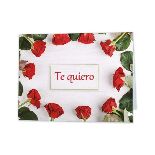 TARJETA MINI CARD TE QUIERO | ARGUVAL, S,L, | ENVASE 25 UDS. UNIDAD | 8421363445581 Imagen principal del producto