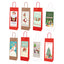BOLSA REGALO BOTELLAS NAVIDAD KRAFT SURTIDO 12U | ARGUVAL NAVIDAD | ENVASE 12 UDS. UNIDAD | 8421363456174