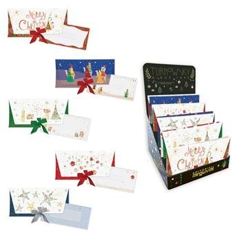 SOBRE REGALO LAZO + TARJETON NAVIDAD TURNOWSKY 25 UNIDADES | ARGUVAL, S,L, | ENVASE 25 UDS. UNIDAD | 8421363457362