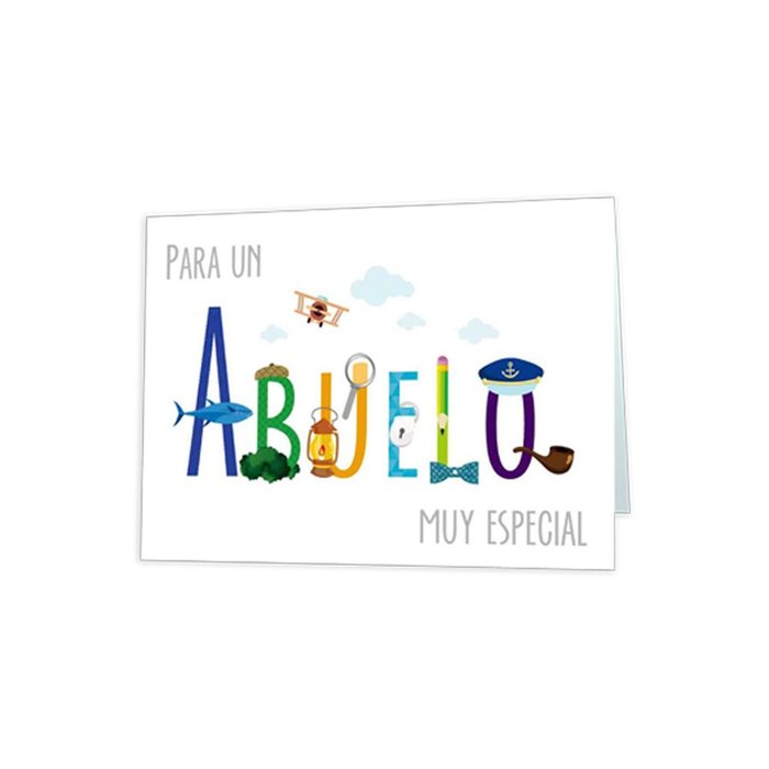 MINI POSTAL ABUELO 10U | ARGUVAL, S,L | ENVASE 10 UDS. UNIDAD | 8421363457904 Imagen principal del producto