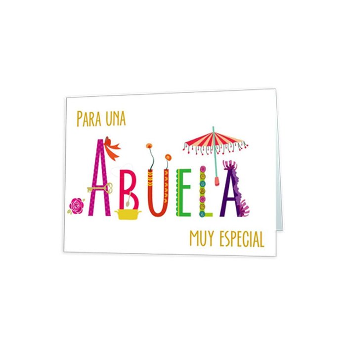 MINI POSTAL ABUELA 10U | ARGUVAL, S,L | ENVASE 10 UDS. UNIDAD | 8421363457911 Imagen principal del producto
