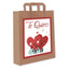 BOLSAS GRANDES PAPEL KRAFT 37X32X12CM CORAZONES TE QUIERO | ARGUVAL, S,L, | 1 UNIDAD | 8421363465800