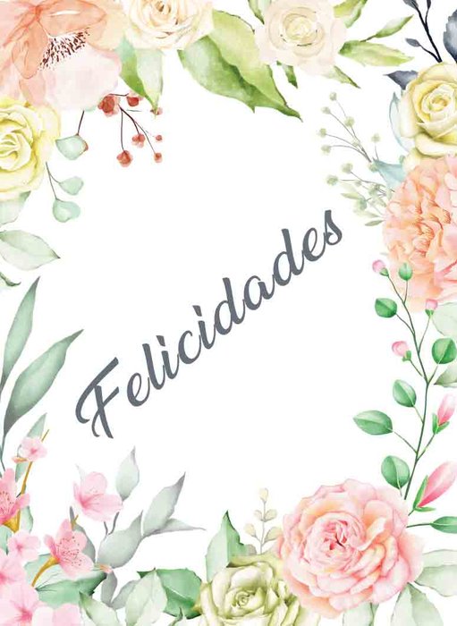 TARJETA MINI CARD ROSAS FELICIDADES | ARGUVAL, S,L, | ENVASE 25 UDS. UNIDAD | 8421363467101 Imagen principal del producto