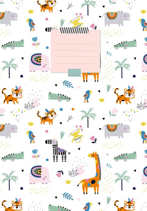 Cuaderno A6 Zoo 64 Hojas Lisas Argual S.L. Imagen principal del producto