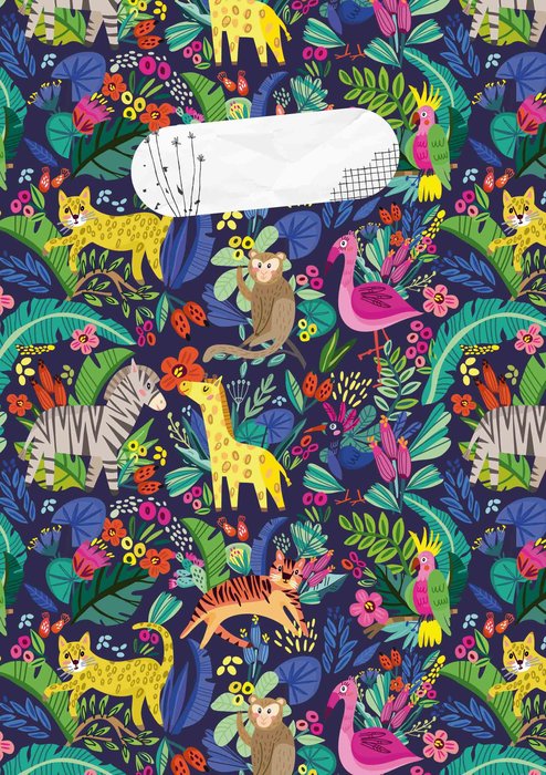 Cuaderno A6 Selva 64 Hojas Lisas Argüval