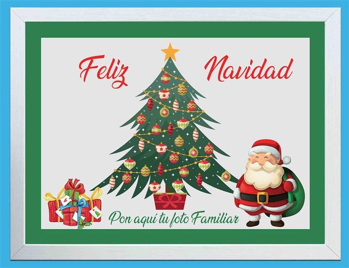 MARCO FOTOS A4 NAVIDAD ARBOL | 1 UNIDADES | (ARGUVAL, S,L,) Imagen principal del producto