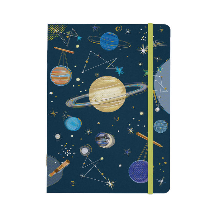 Cuaderno A5 con Goma Planetas Turnowsky 64 Hojas Lisas Marca Arguval Imagen principal del producto