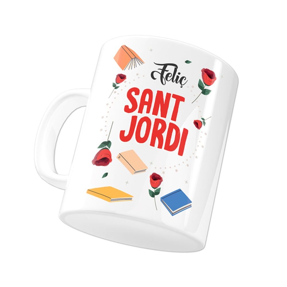 TAZA CERAMICA SANT JORDI | ARGUVAL, S,L, | 1 UNIDAD | 8421363479487 Imagen principal del producto