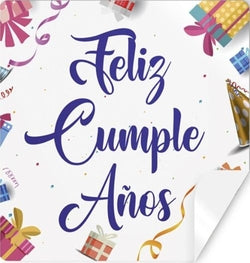 Etiquetas de cumpleaños Arguval con 250 unidades